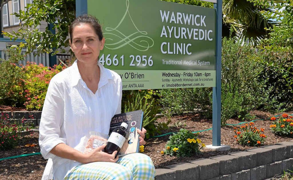 Lesley O’Brien of Warwick Ayurvedic Clinic says the treatment helps people join the dots and understand their body. Lesley O’Brien of Warwick Ayurvedic Clinic says the treatment helps people join the dots and understand their body.